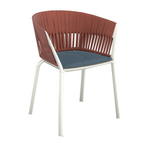 RIA WOVEN ROPE DINING CHAIR, by FAST