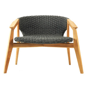 KNIT LOUNGE ARMCHAIR, by ETHIMO