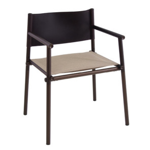 TERRAMARE CHAIR WITH ARMRESTS, by EMU