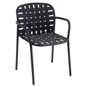 YARD CHAIR WITH ARMRESTS, by EMU