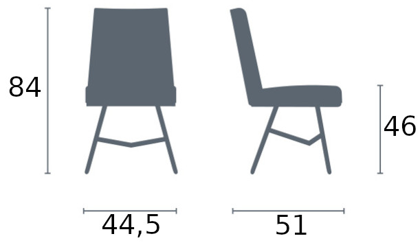 ACADEMY COVERED | CHAIR Chairs | Seats CONNUBIA WITH CB/1664 | Masonionline BRAIDED - LEGS
