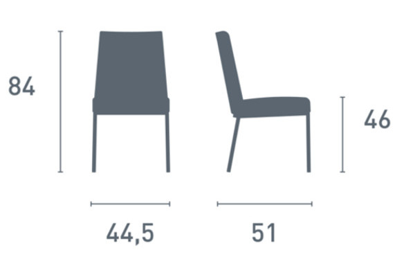 Chairs CONNUBIA Masonionline CB/1665 Seats ACADEMY | | - WOOD |
